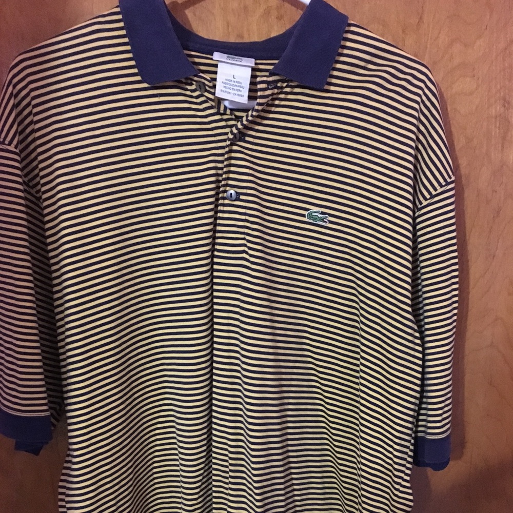 Lacoste stripe Polo Shirt